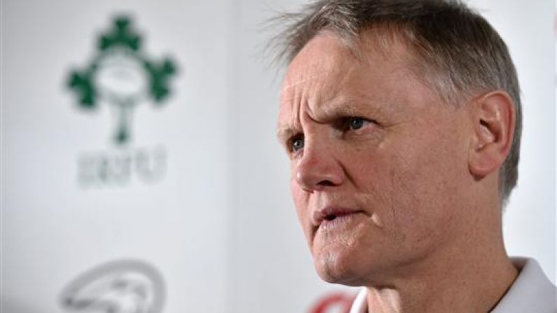 The Notion That Joe Schmidt's Job Should Be Under Threat Is Farcical