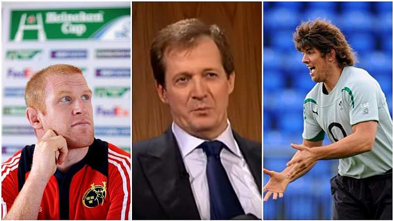 Uncovering The Story Behind An Irish Second Row Pulling Down Alastair Campbell's Pants