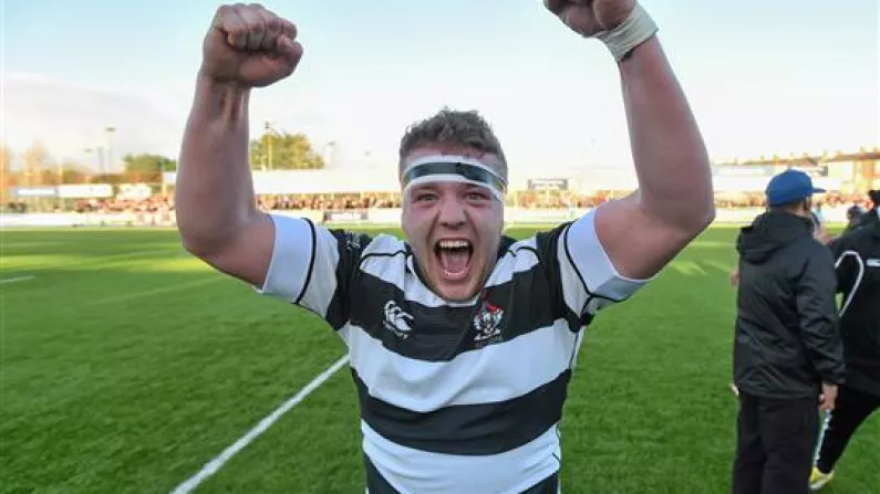Watch: Today's Belvedere/Blackrock Schools' Cup Game Was Pure, Unadulterated Rugby Porn