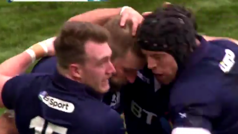 Watch: Stuart Hogg Produced Some Magic To Help You Get Over How Dull The Six Nations Has Been