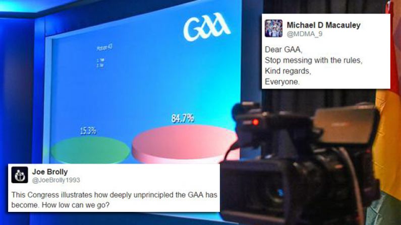 No One Is Happy About Anything That Happened At GAA Congress