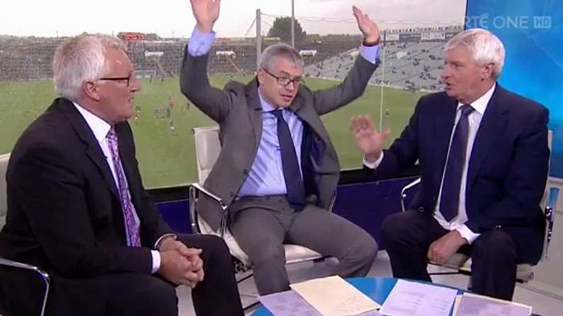 Watch: Pat Spillane Tore Into Aidan O'Shea Over His Dive Against Fermanagh