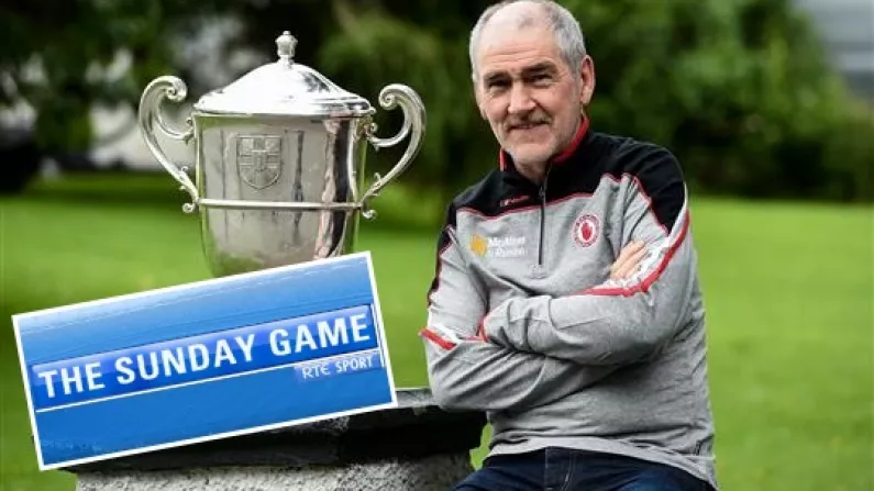 Mickey Harte Is Not Happy About The Lenient Sunday Game Analysis Of That Aidan O'Shea Dive