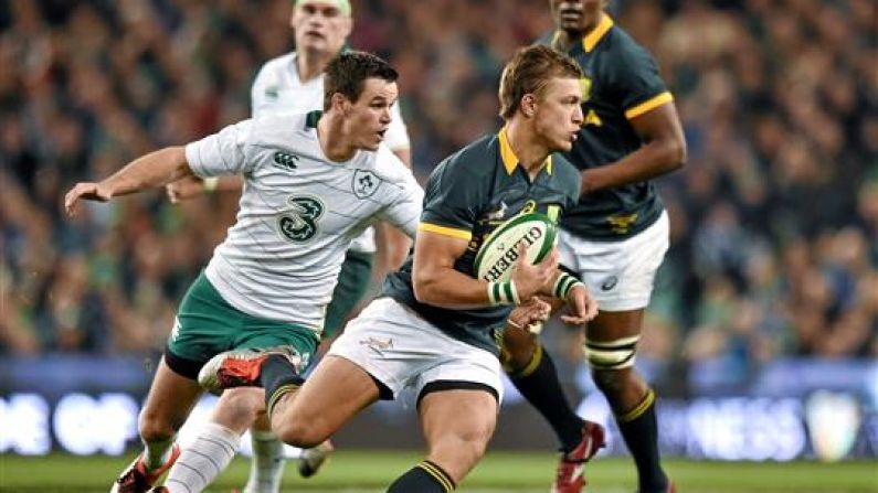 South African Rugby's Next Big Hope Came This Close From Having His Arm Amputated