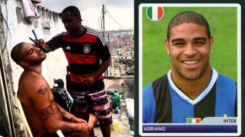 Adriano's Current Living Situation Is A Long Long Way Away From His Inter Glory Days