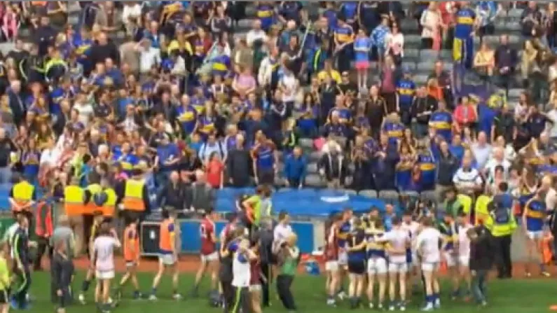 Watch: The Sensational Post-Game Celebrations After Tipperary Shock Galway In Croke Park