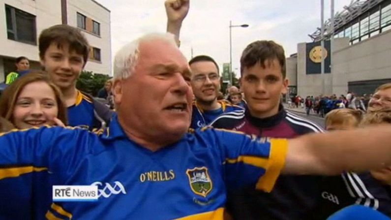 Tipp Legend Effin Eddie Moroney Made A Glorious Appearance On RTÉ News