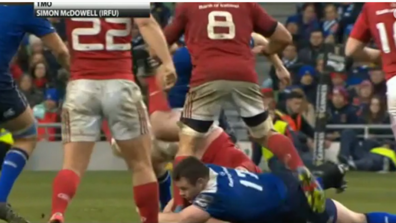 Video: Cian Healy Sin-Binned For Extremely Reckless Tackle On Dave Kilcoyne
