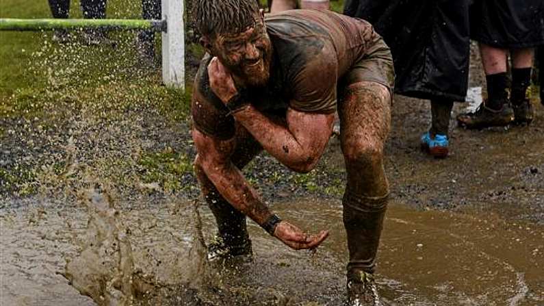 Pics: Wicklow & Clondalkin Produced Some Amazing Images In Their Mudbath Of A Game In Carlow