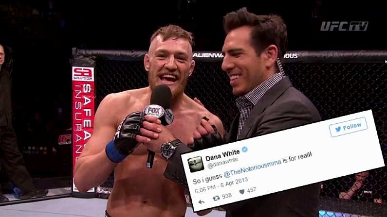 How The MMA World Reacted To Conor McGregor's UFC Debut