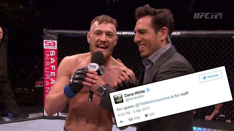 How The MMA World Reacted To Conor McGregor's UFC Debut