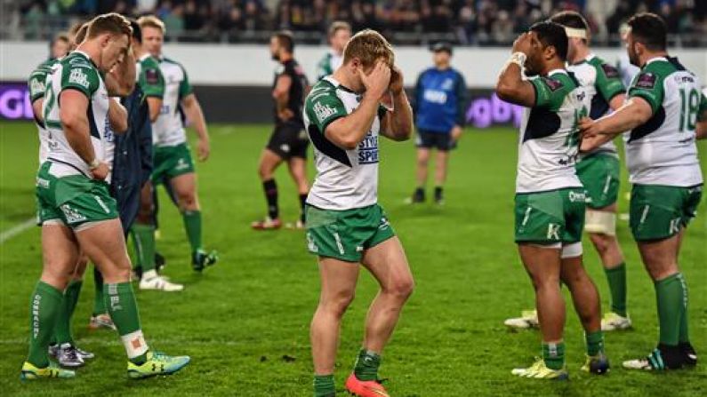 The Reaction To Poor Connacht's Loss Is Patronising And Disrespectful