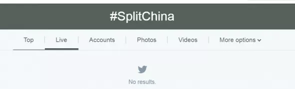 Split China