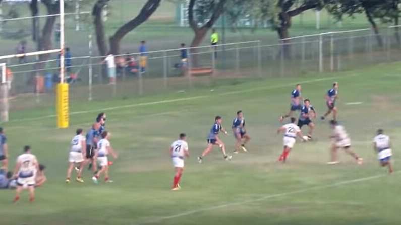 Watch: Brazilian Rugby Club Break Out The Samba With Stunning Inside Pass And Try