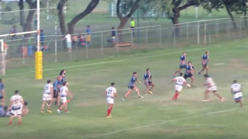 Watch: Brazilian Rugby Club Break Out The Samba With Stunning Inside Pass And Try