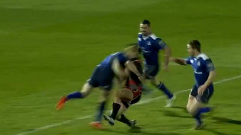 Watch: Fergus McFadden Almost Decapitates Edinburgh Player With Reckless Tackle