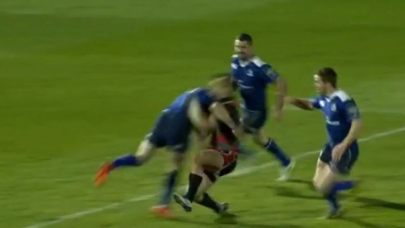 Watch: Fergus McFadden Almost Decapitates Edinburgh Player With Reckless Tackle