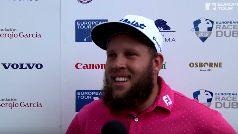 'I Can't Wait To Get Hammered' - A Man Nicknamed 'Beef' Is Our New Favourite Golfer
