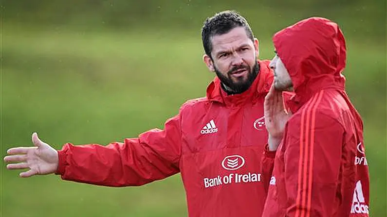 New Defense Coach Andy Farrell Is Already Scaring The Irish Rugby Players