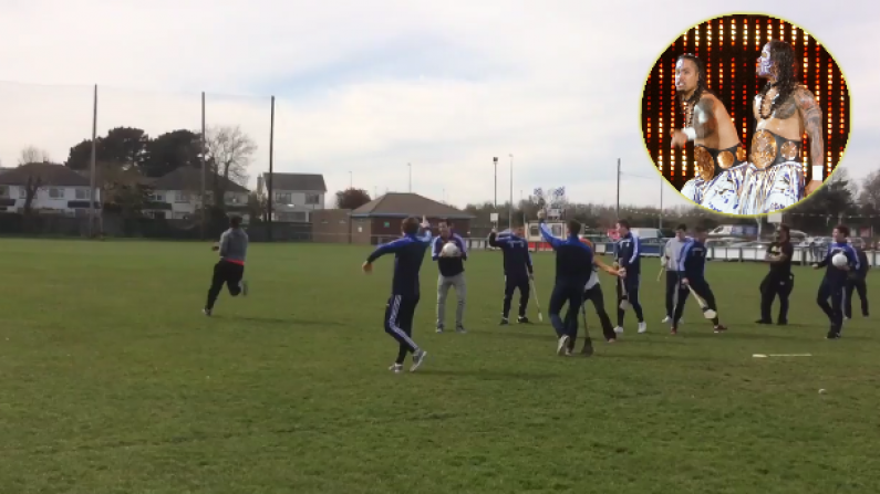 Watch: This Isn't What You'd Expect When A WWE Star Takes On The Hurling Crossbar Challenge