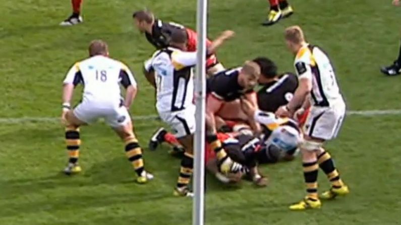 Watch: Rugby Showed It Isn't Just MMA Where Kicks To The Head Are Acceptable