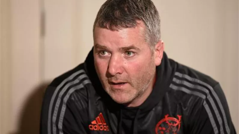 Reports Suggest Munster Set To Confirm New Director Of Rugby This Week