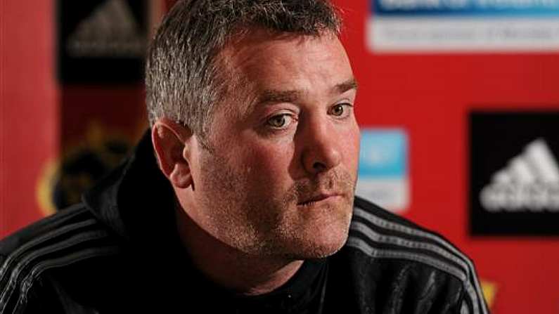 Munster's Handling Of Anthony Foley Is An Absolute Shambles Judging By His Latest Quotes