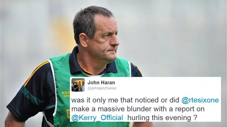 There Was Something Significantly Amiss With The RTÉ News Report On Kerry Hurling