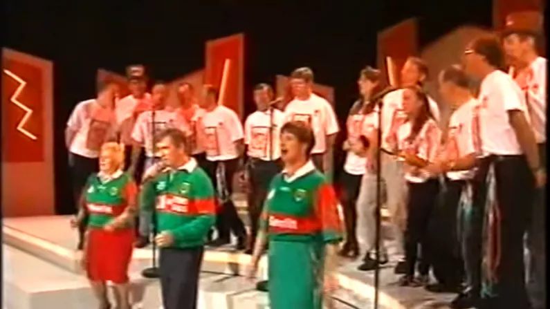Watch: The Mayo 1996 All Ireland Song Is All Kinds Of Cringe