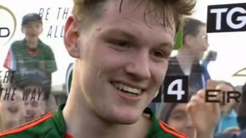 Watch: Mayo's All-Ireland Man-Of-The-Match Pays Tribute To Teammate Who Died In Crash