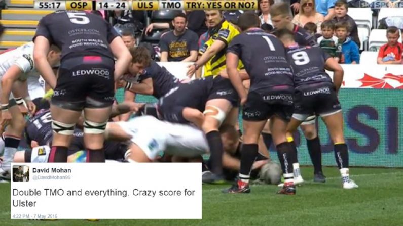 Watch: Chris Henry's Extremely Confusing Try That Confirmed Champions Cup Rugby For Munster