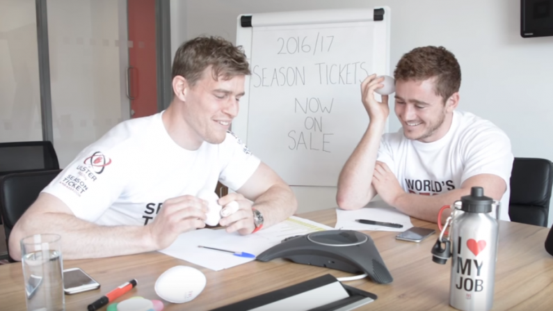 Watch: Andrew Trimble Magnificently Prank Calls Paddy Jackson's Dad