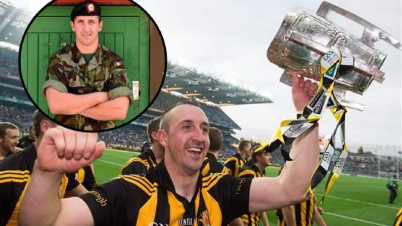 After Six Months In One Of The World's Most Volatile Areas, Eoin Larkin Makes Inspirational Return To GAA