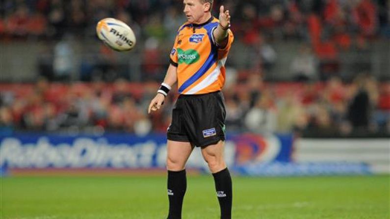 Nigel Owens' Reputation For Allowing The Game To Flow Went A Bit Too Far In The PRO12 Final