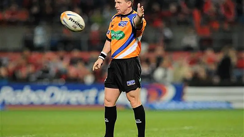 Nigel Owens' Reputation For Allowing The Game To Flow Went A Bit Too Far In The PRO12 Final
