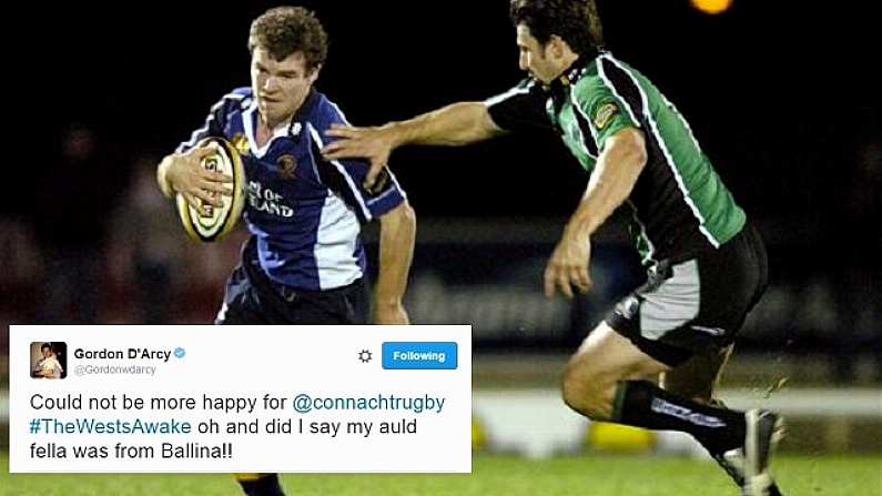 Analysing Gordon D'Arcy's Analysis Of Connacht's Victory: Is He The Most Famous 'Lonnacht'?