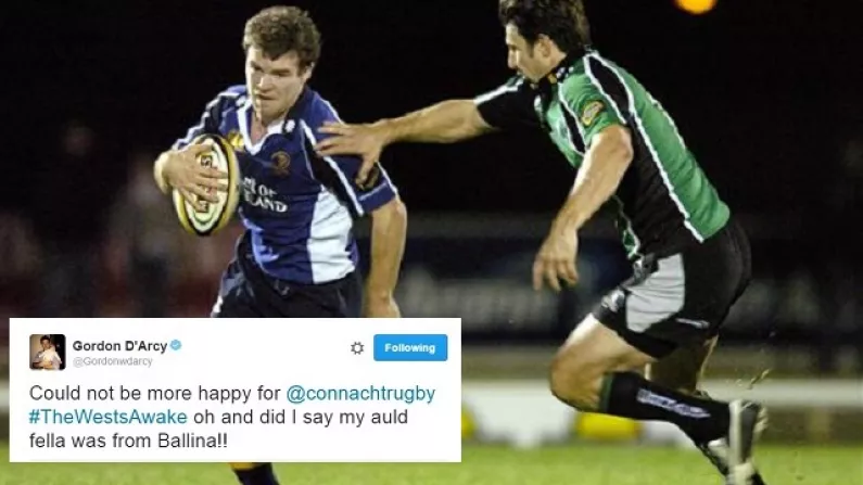 Analysing Gordon D'Arcy's Analysis Of Connacht's Victory: Is He The Most Famous 'Lonnacht'?