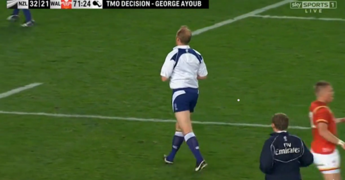 Watch: The Full Extent Of Wayne Barnes' Ego Was On Display This Morning | Balls.ie