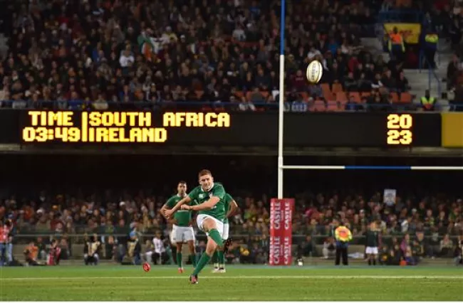 Paddy Jackson was impeccable - scoring all his place kicks