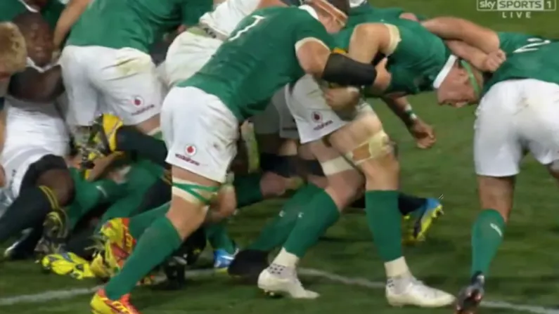 Watch: The Angle That Shows How Clever Jamie Heaslip's Try Actually Was