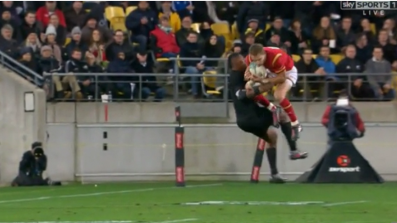 Rugby's Ludicrously Inconsistent Approach To Tackling In The Air Reared Its Head Again Today