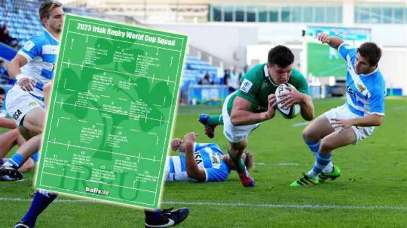 Defeated U20s Will Form The Backbone Of Ireland's 2023 World Cup Squad On Home Soil