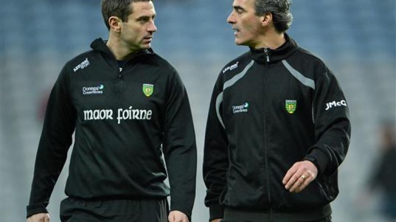 Jim McGuinness Was So Impressed By Donegal At The Weekend, He Even Praised Rory Gallagher