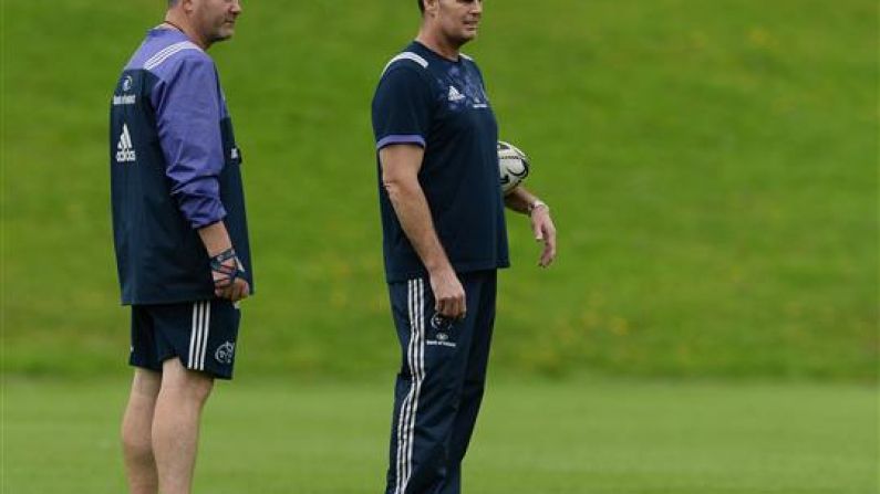 Rassie Erasmus Has His Say On What Anthony Foley's Role With Munster Will Be
