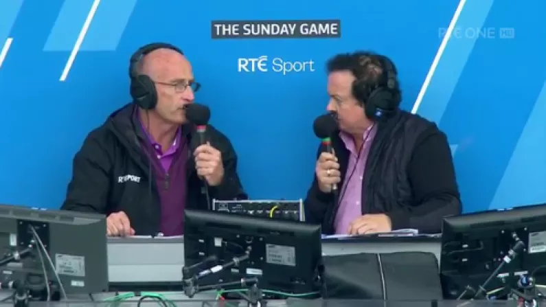 The GAA Public Has Had Enough Of Tommy Carr's Co-Commentary