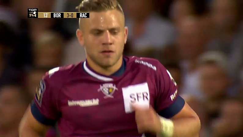 Watch: Ian Madigan Stars As Bordeaux Beat Dan Carter's Racing 92