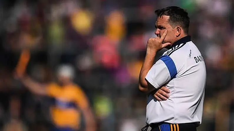 Davy Fitzgerald Admits He Might Not Be The Clare Manager Next Year