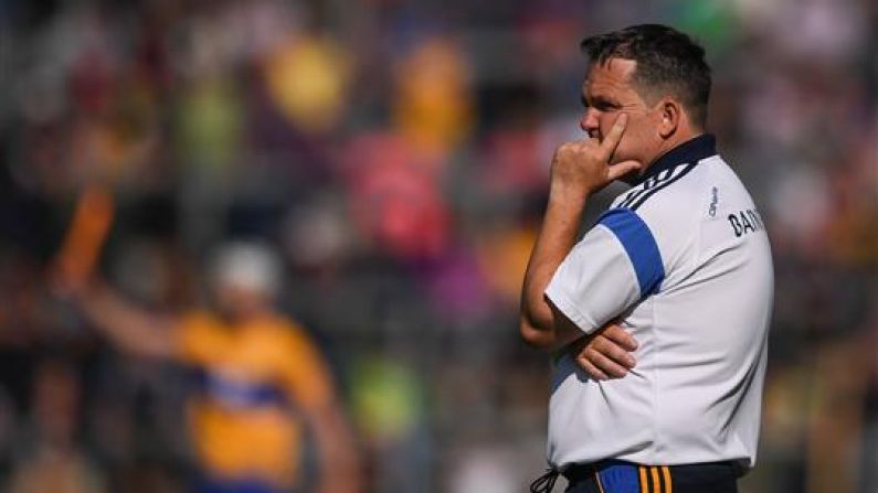 Davy Fitzgerald Admits He Might Not Be The Clare Manager Next Year