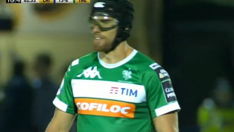 Watch: Great Reception For Ian McKinley As He Makes His Return To Rugby In Ireland