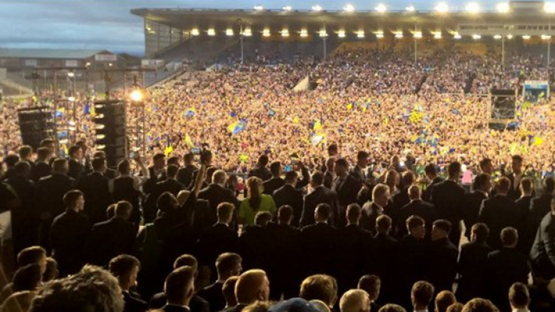 WATCH: An Enormous Crowd Has Gathered In Thurles To Welcome Back The Champions